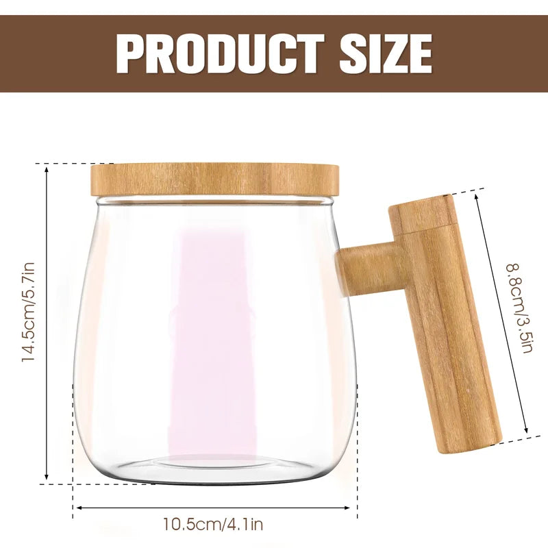 Self Stirring Mug 400ML Electric High-Speed Coffee & Beverage Mixer
