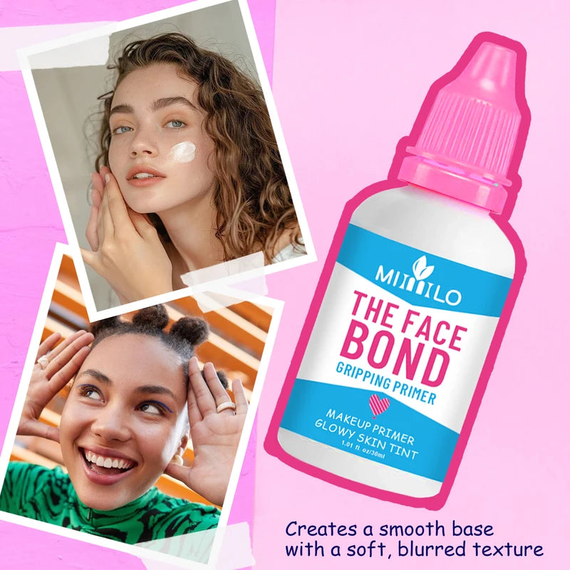 Long Lasting Makeup Primer & Setting Spray Duo - Hydrating, Smudge Proof, Non-Greasy Base
