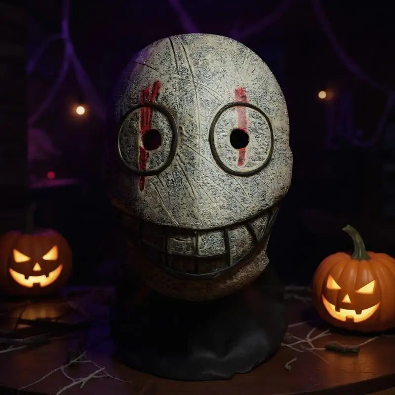 Halloween Ghost 3D Printed Full Head Mask - Cosplay Horror Party Accessory