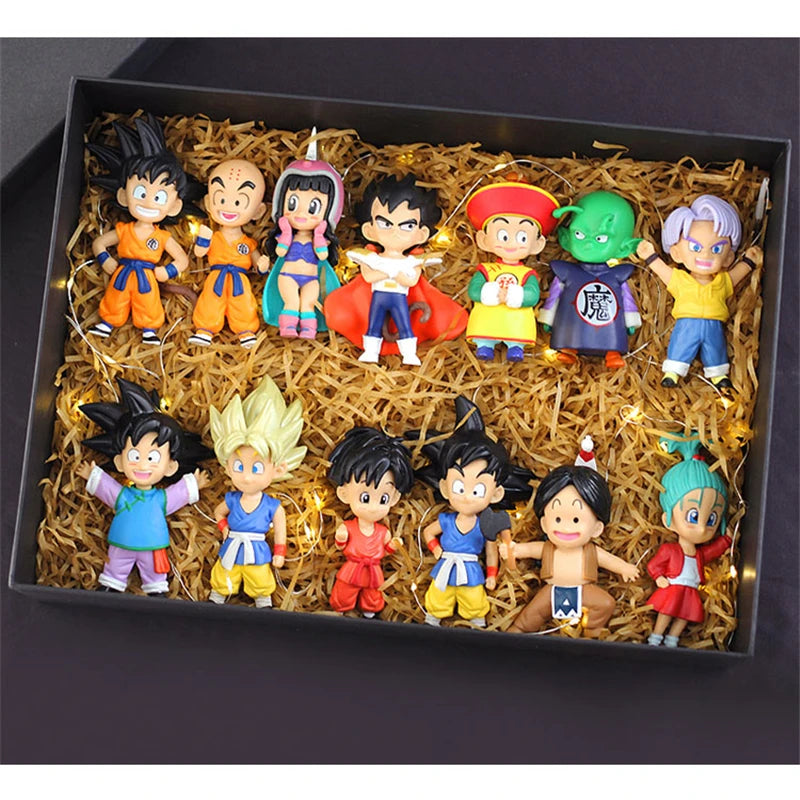 Dragon Ball Z Action Figures Set - Goku Vegeta Broly Piccolo Buu Collectible Toys