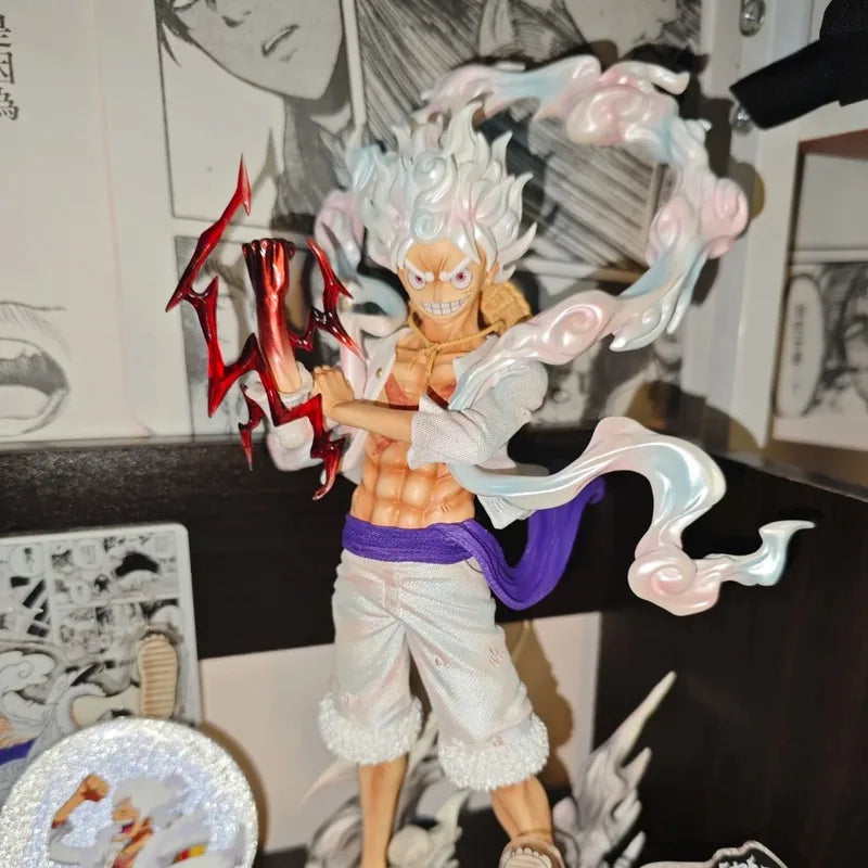Anime Luffy Nika PVC Action Figure 25cm Collectible Model Toy - One Piece