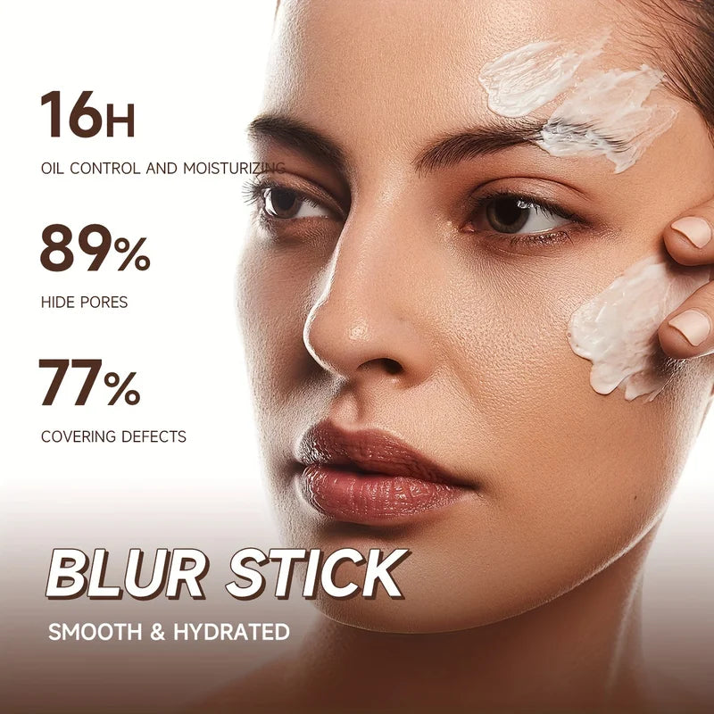 Poreless Foundation Primer Stick - Oil Control, High Coverage, White Shade