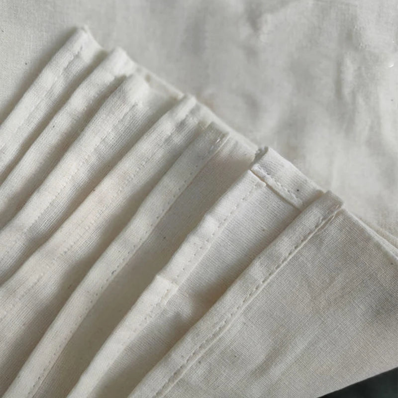 Reusable Nut Milk Bag Cheese Cloth Filter for Soybean Milk & Yogurt - 30x45cm