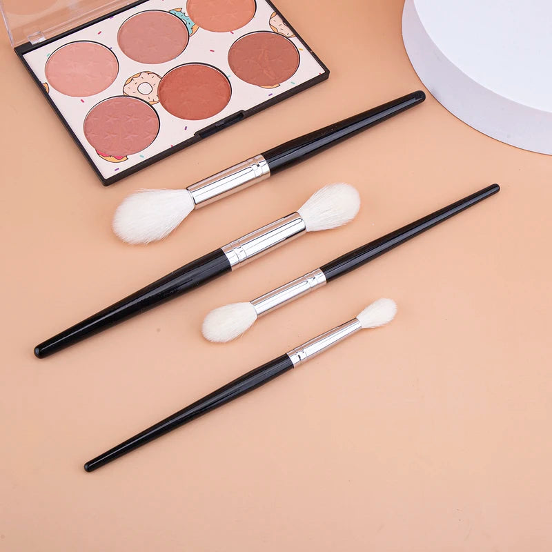 Makeup Highlighter Brush Tapered Face Contour & Sculpting Tool - Goat Hair