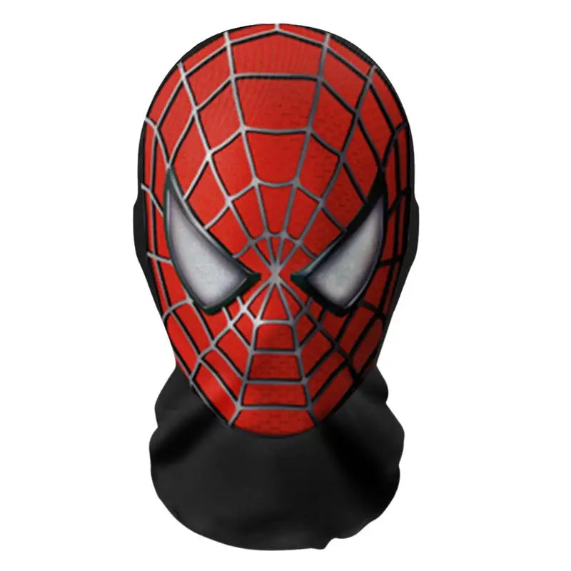 3D Realistic Face Mask Mesh Cosplay Prop Halloween Party Mask Unisex