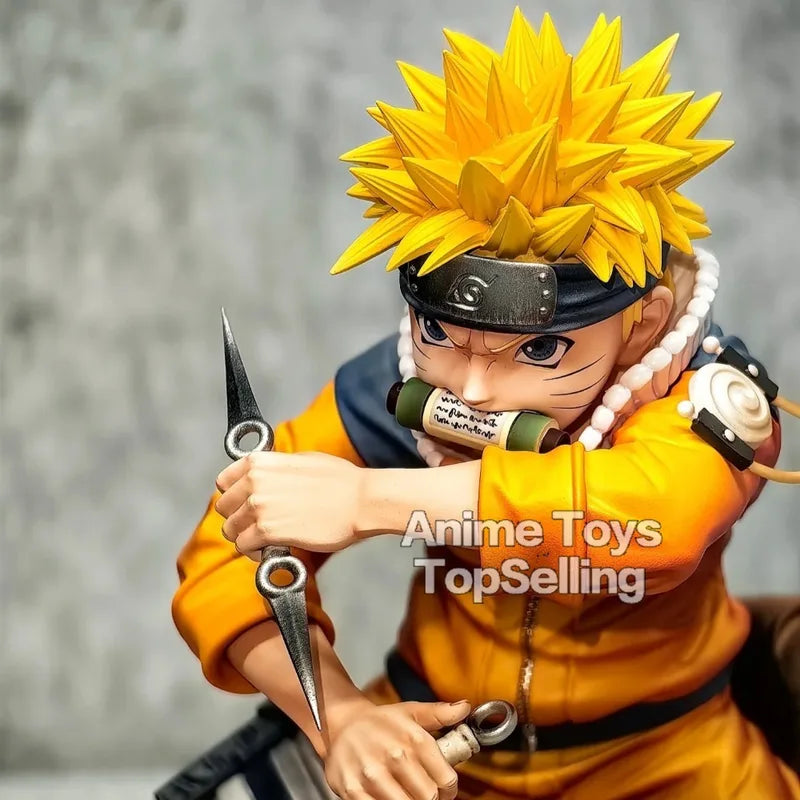 18cm Naruto Uzumaki PVC Action Figure - Anime Collectible Toy for Fans