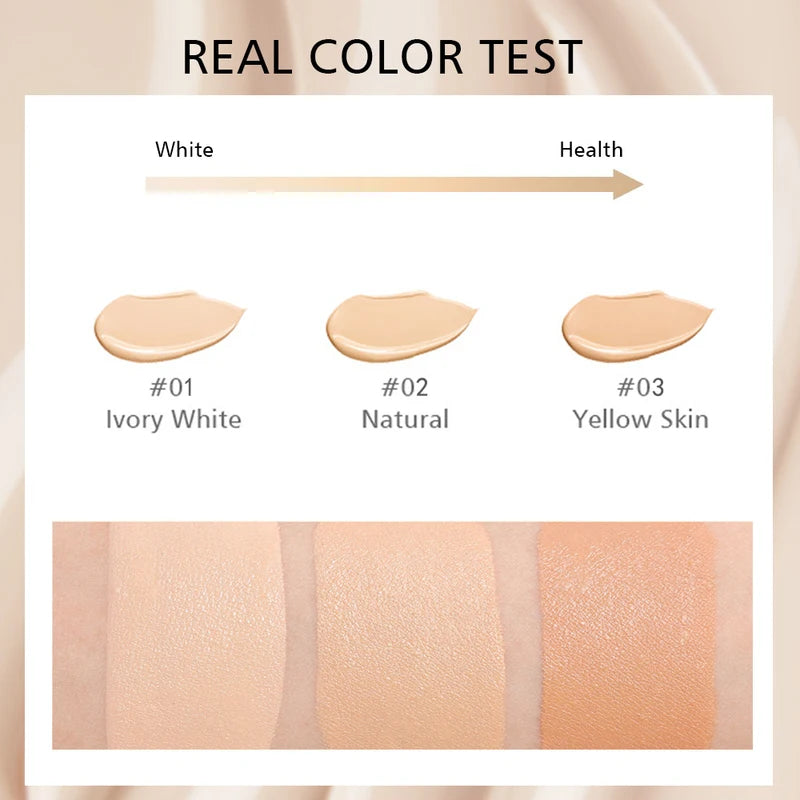 Liquid Foundation Concealer - Flawless Cover, Moisturizing, 30ml