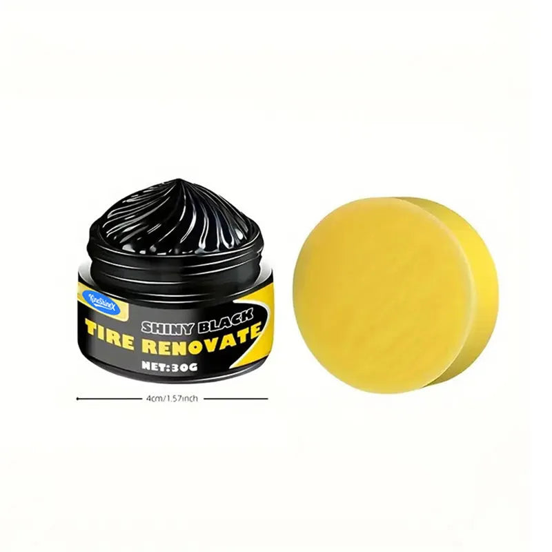 Black Tire Wax - Durable Long-Lasting Protection for All Tires