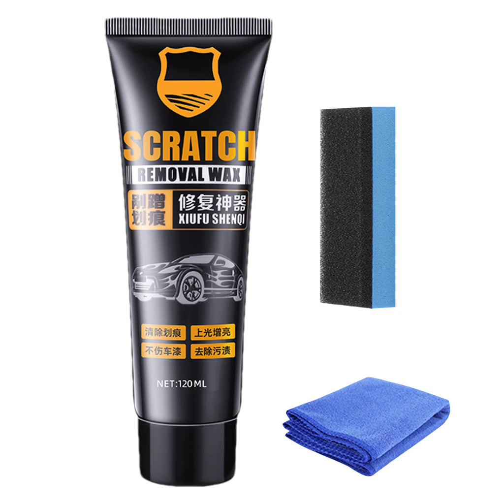 Car Scratch Repair Wax 120ml Multi-Purpose Paint Swirl Remover for Automotive Care