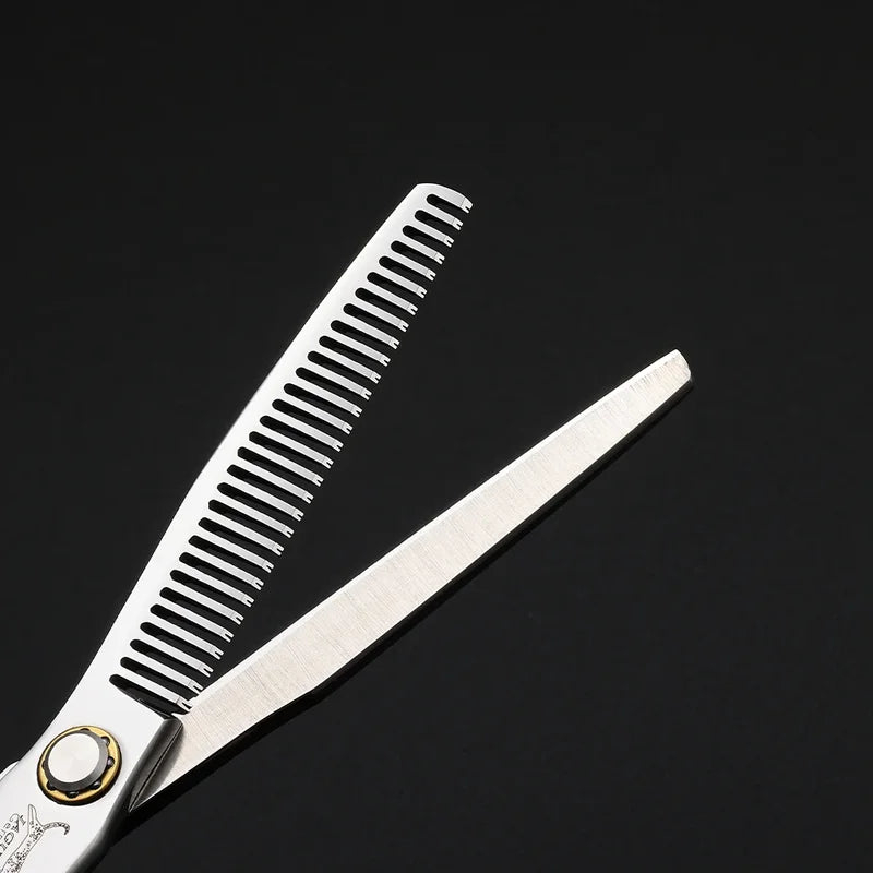 Professional Hairdresser Scissors 6 Inch Hair Cutting Shears for Stylists