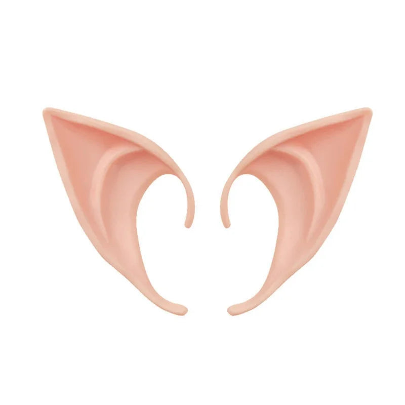 Elf Ears Latex Cosplay Costume Accessories for Halloween & Fantasy
