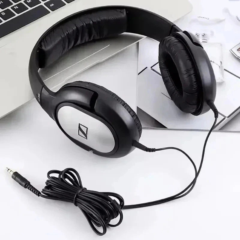 Wired Stereo Headphones with Bass, Clear Sound, 3.5mm/6.3mm Jack, Entry-Level