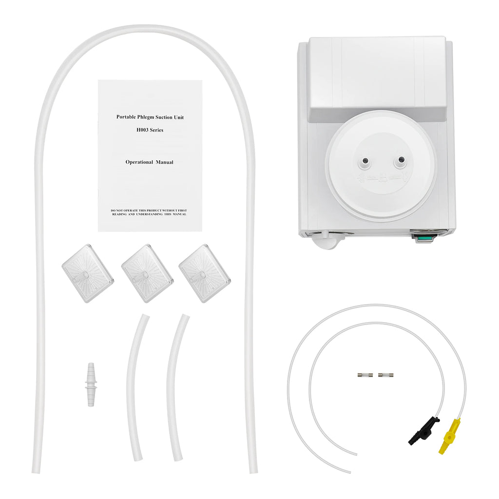 Portable Medical Suction Machine for Respiratory Care - Mucus & Throat Secretion Removal