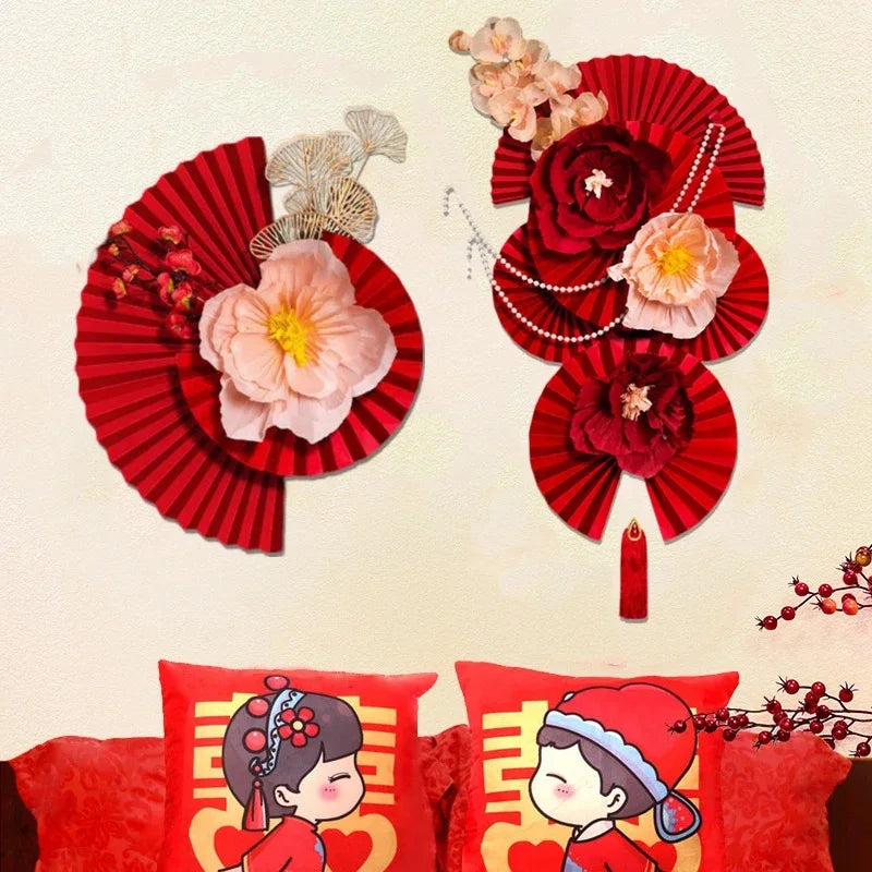 Chinese New Year Decorations 2026 Lunar New Year Wall Ornaments Year of The Horse