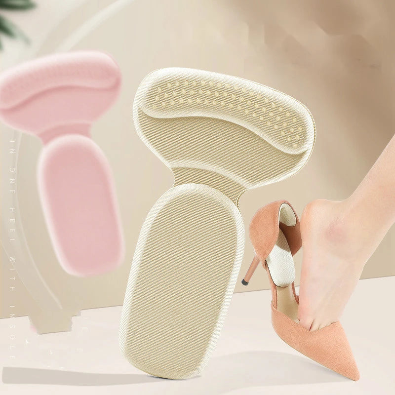 Heel Protectors for Shoes - Gel & Sponge Heel Cushions for High Heels, Boots & Flats