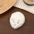 Cute Plush Hamster Hair Clip Set - Versatile Fury Hair Accessories for Kids & Teens