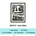 Cross Stitch Kit with Multiple Patterns and Sizes - Embroidery Canvas & Needlework Supplies