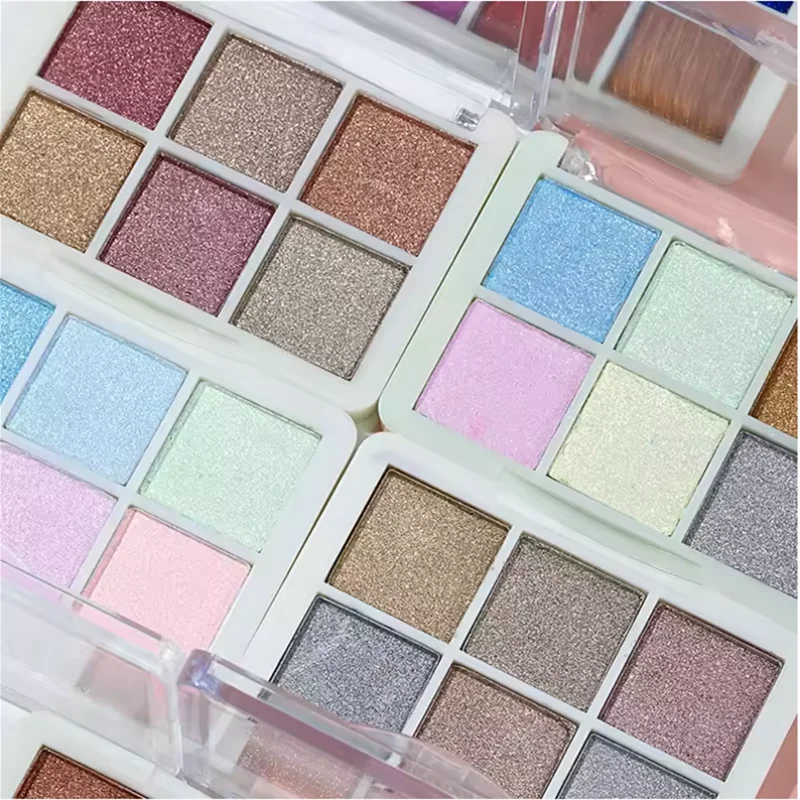 Mirror Nail Powder Glitter Set - Holographic Aurora Colors for Nails
