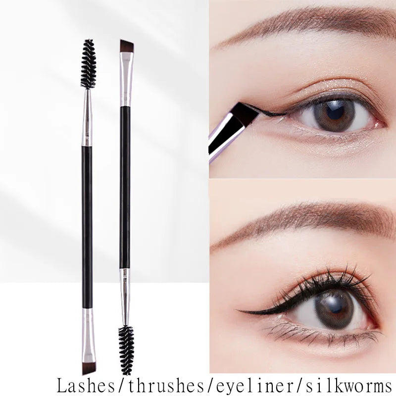 Professional Eyebrow & Eyeliner Makeup Brush Set - Microbrashi & Concealer Tools
