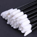 Disposable Lip & Eyelash Makeup Brush Set - 50 Microbrushes for Lash Extensions & Lips