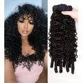 30 Inch Burmese Curly Human Hair Extensions - Brazilian Virgin Remy Hair Bundles