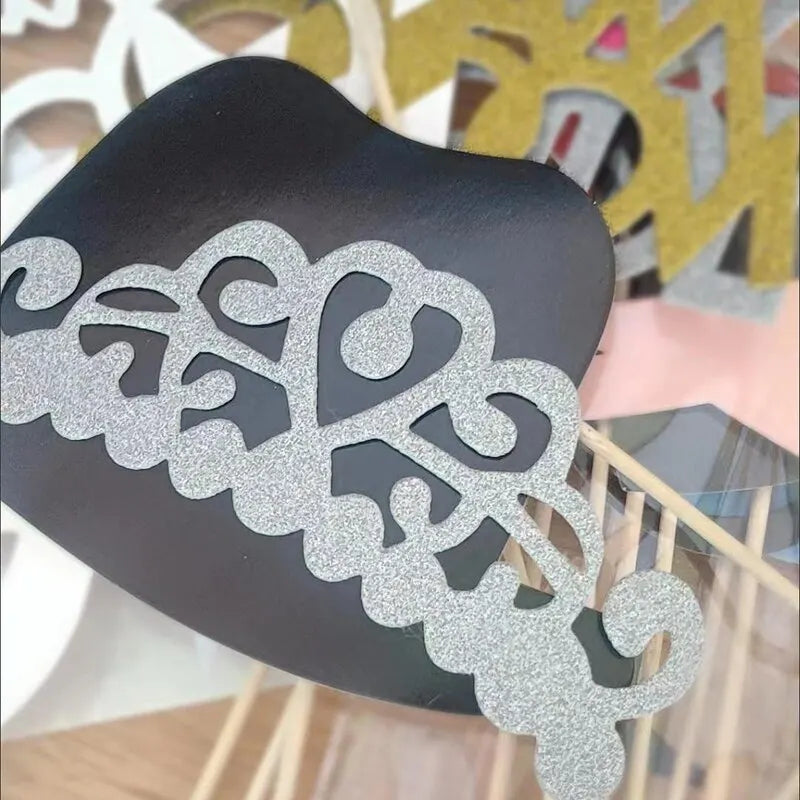 Wedding & Party Photo Props Set - 31 Pieces for Bride and Groom Team Shots