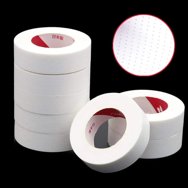 Eyelash Extension Insulating Tape Rolls for Under Eye Pads - Breathable & Lint-Free