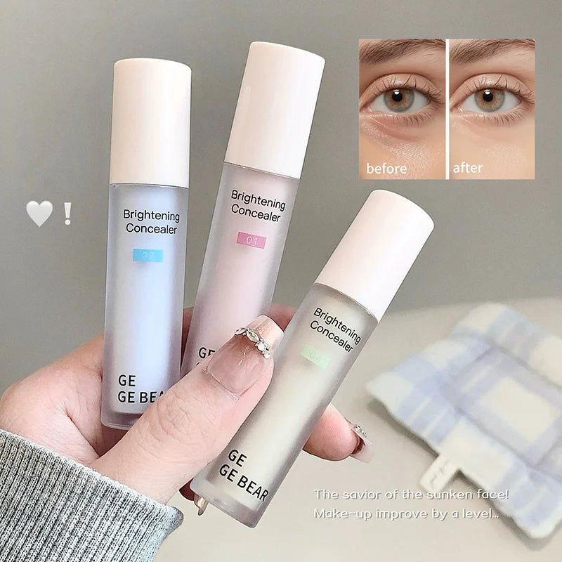 Full Coverage Waterproof Liquid Concealer for Dark Circles & Blemishes