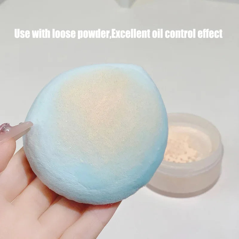 Thick Velvet Makeup Sponge Set - Face Powder Puff for Flawless Finish