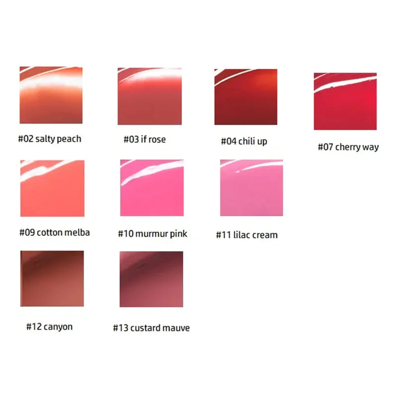 Hydrating Lip Gloss Water Tint - Sheer, Glossy, Korean Makeup Collection