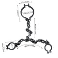 Halloween Fake Chains Haunted House Decor Prisoner Costume Accessories Plastic Links