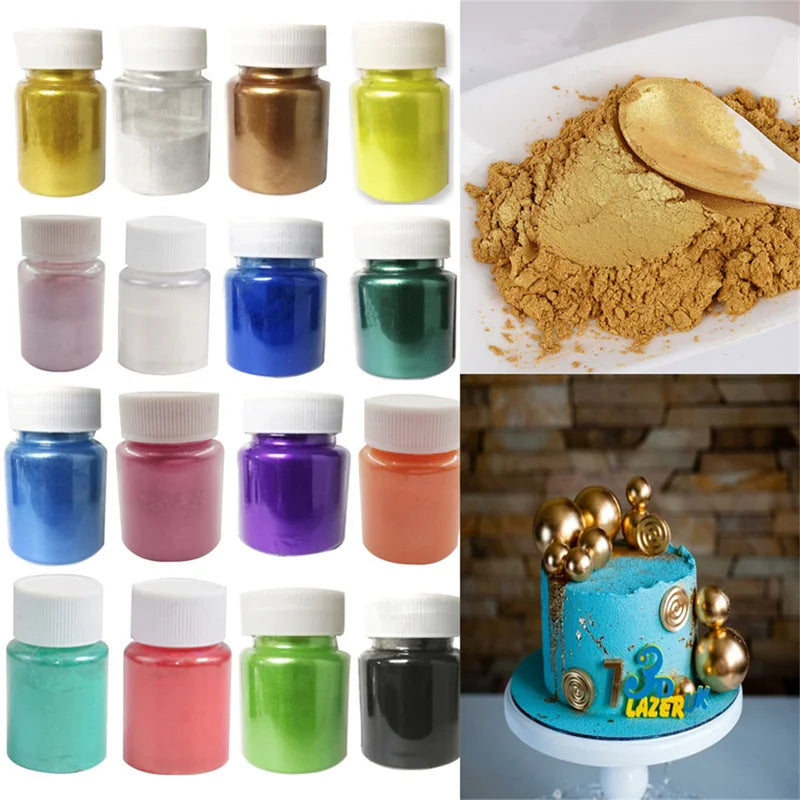 15g Glitter Powder for Cake Decoration Edible & Non-Edible Craft Embellishments