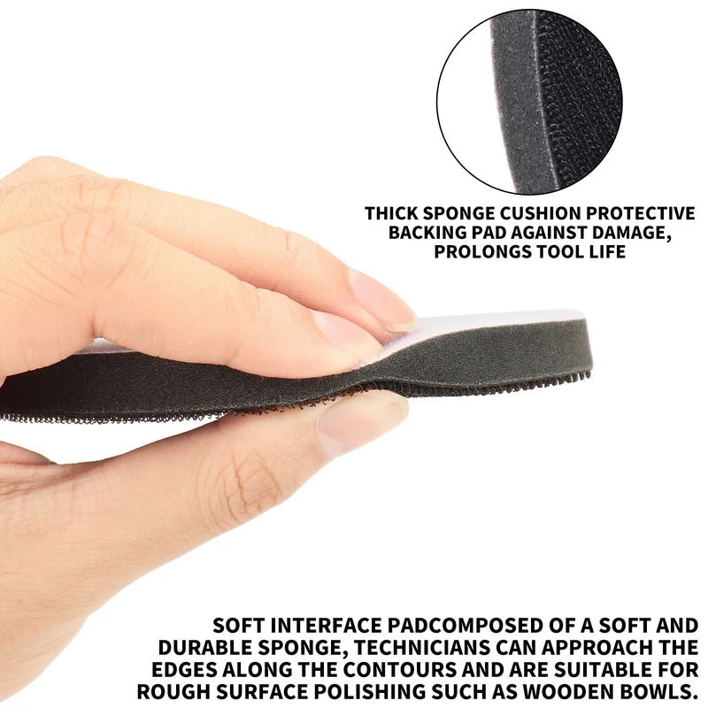 Auto Detailing Hook and Loop Buffer Pad Foam Backing for Polishing and Buffing