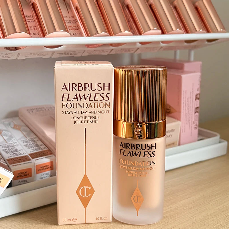 Portable SoftLight Oil Control Liquid Foundation with Micro Light Powder Air Cushion - Natural Makeup