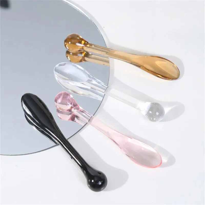 3Pcs Cosmetic Spatulas Scoop Face & Eye Cream Masks Makeup Tools