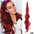 28 Inch Synthetic Ponytail Hair Extension Wavy Curling Hair Wrap for Women & Girls
