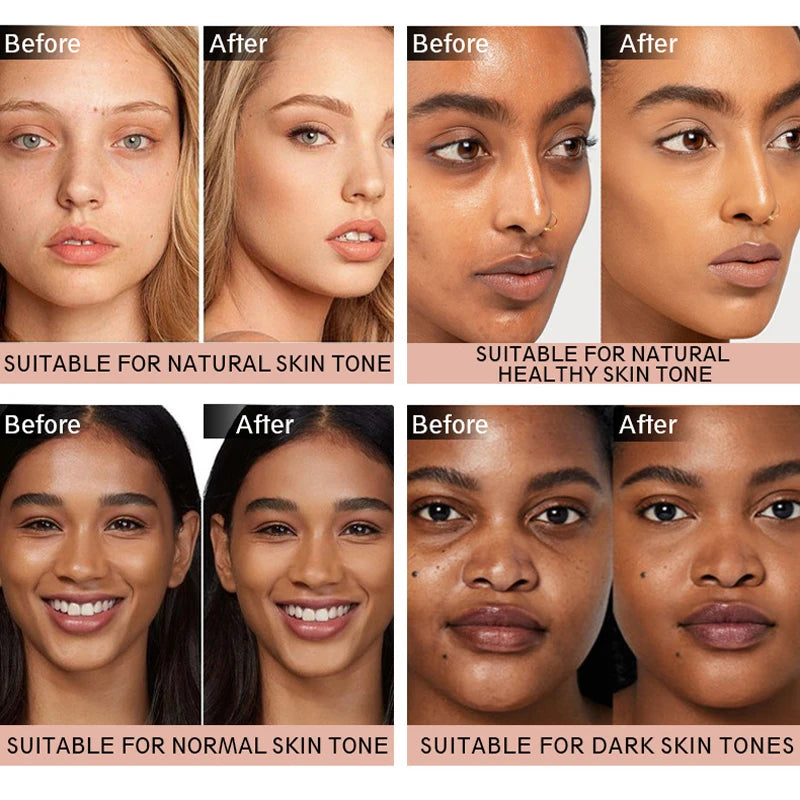 15-Color Face Concealer Palette Full Coverage Waterproof Makeup Base for Blemishes