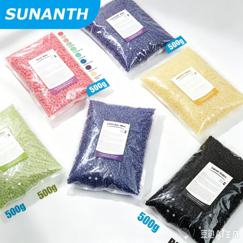 Hard Waxing Wax Beans for Hair Removal - 500g/400g/200g, Whole Body Depilatory