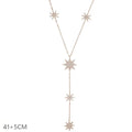 Star Northstar Charm Necklace with Cubic Zirconia Women’s Jewelry