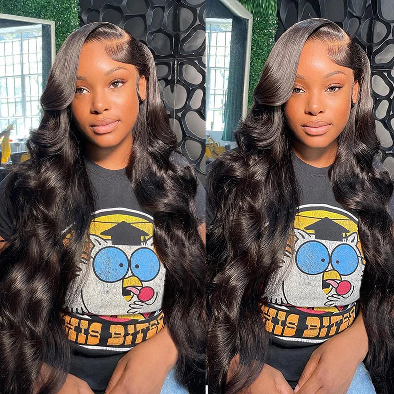 Long Human Hair Lace Front Wig 13x4 13x6 Body Wave Water Wave Pre Plucked