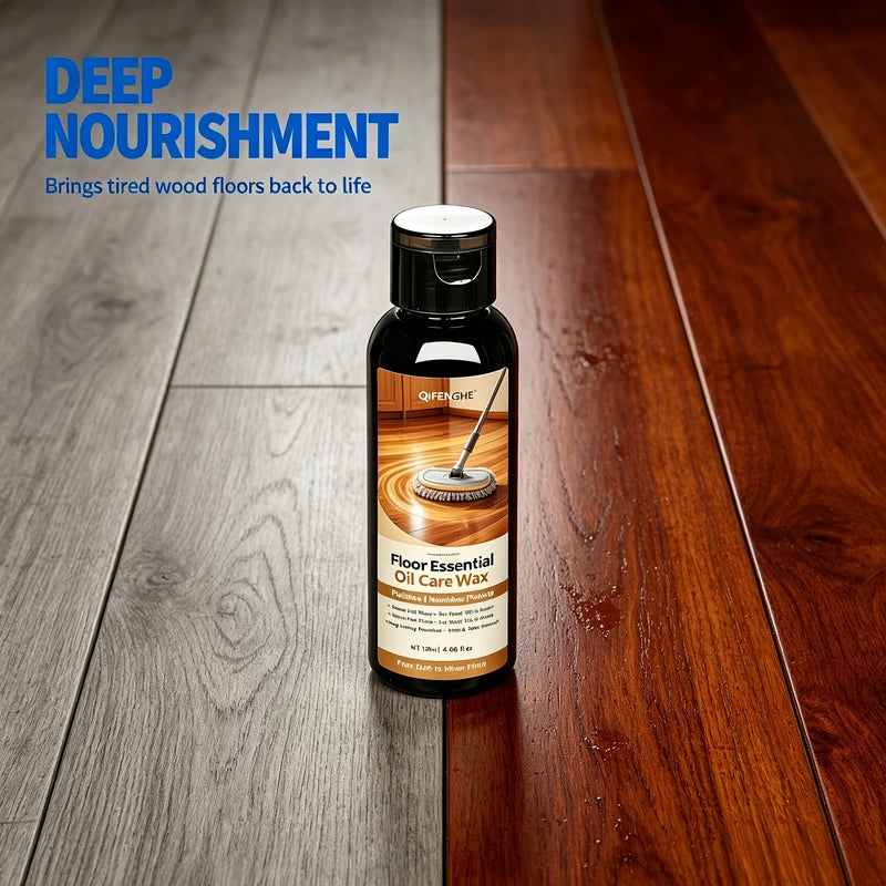 Floor Polishing Wax for Mirror Shine & Scratch Removal - Tile & Marble Renovation