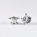 2pcs Punk Arrow Spike Ear Cuffs Gauges Body Jewelry - Unisex Piercing
