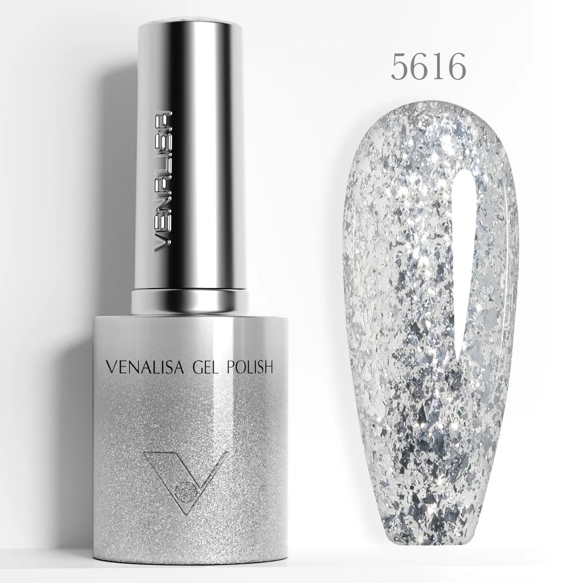 Nail Gel Polish Kit with Soft Round Brush - HEMA & TPO Free, Long-Lasting Sparkle Cat Eye Colors