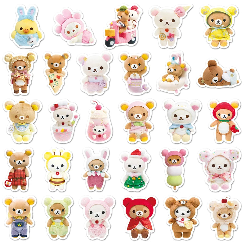 50 Pcs Cartoon Graffiti Stickers for Luggage Laptop Skateboard Waterproof Decals