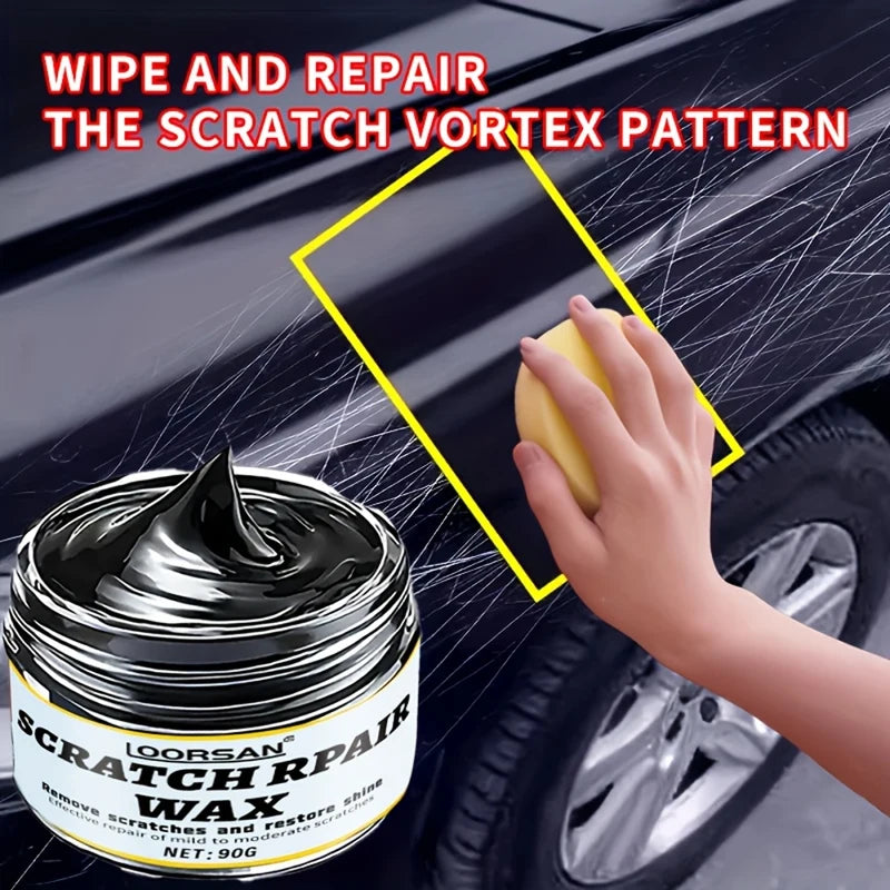 Universal Car Scratch Repair Wax - Quick-Acting Polish & Rubbing Compound for All Vehicles