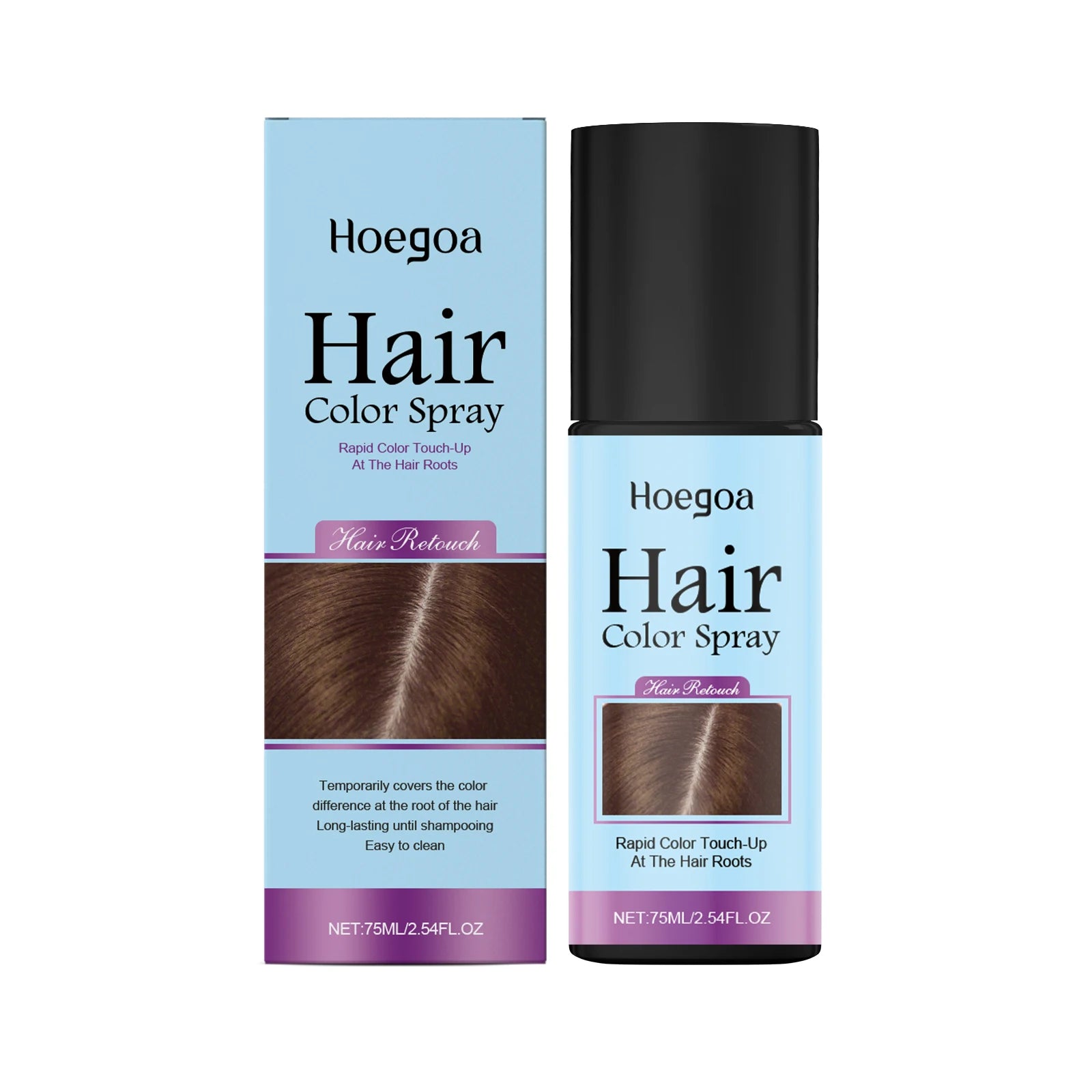 Temporary Hair Color Spray Washable Non-Sticky for Halloween Cosplay & Costume