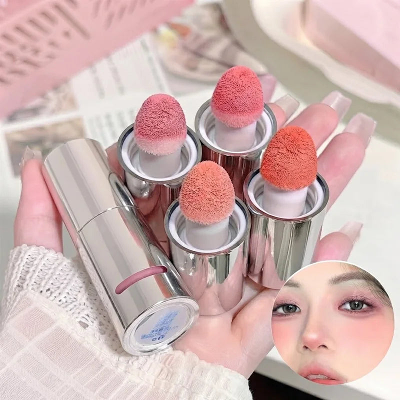 Air Cushion Blush Stick Long-Lasting Natural Face Makeup for Women