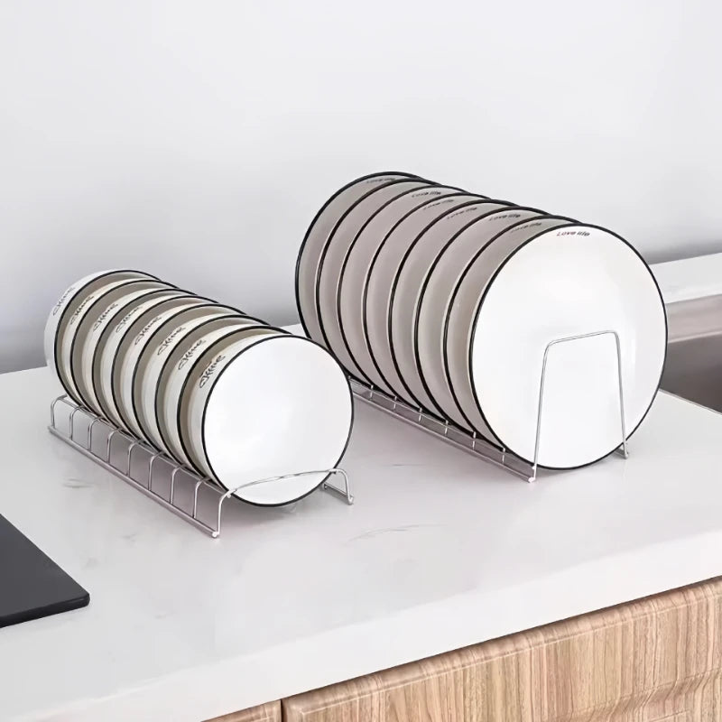 Stainless Steel Dish Rack and Dish Drain Storage Organizer for Kitchen