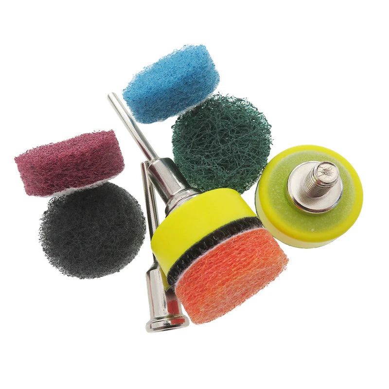 54Pcs Scouring Pads and Sanding Pads Set for Grinding and Polishing