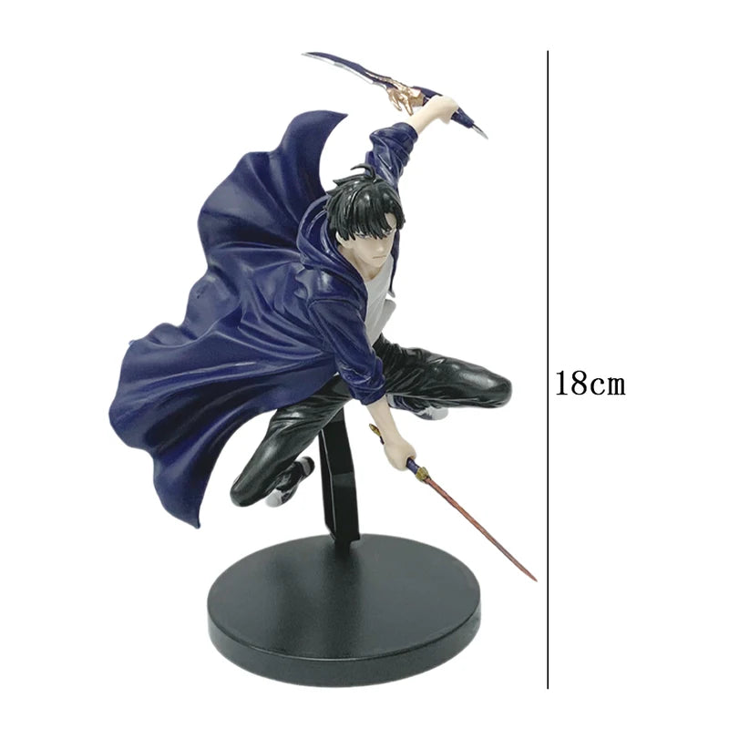 Anime Action Figure - Sung Jinwoo PVC Collectible Model - 18cm Display